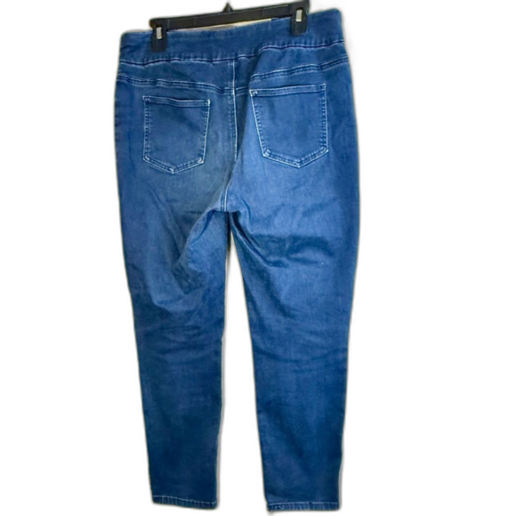 Chico’s Perfect Stretch skinny  ankle Blue Women's Jeans size 1.5 / 10 - Picture 4 of 8